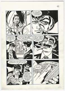 Carlo Ambrosini | Ken Parker, Magazine #23 - Carlo Ambrosini - tavola originale crossover Dylan Dog "Immagini" - Page volante - Exemplaire unique - (1994) | Catawiki