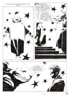 Corrado Roi | Brendon n. 80 - Corrado Roi 3x Tavole Originali "L’Impronta del diavolo" - Page volante - Exemplaire unique - (2011) | Catawiki