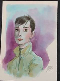 Marco Soldi | Marco Soldi - Julia - Page volante - Exemplaire unique | Catawiki