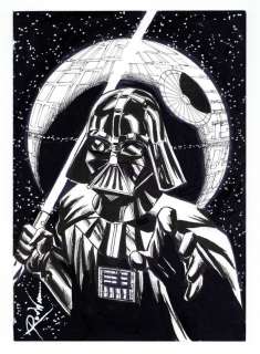 Darth Vader Sketch by Ron Williams | mycomicshop.com