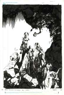 Mike Mignola - bprd the devil you know issue 11 page cover