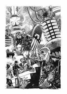 DAVIDE FABBRI  -  Capitain America e il Teschio Rosso