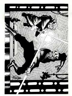 Yoda vs. Darth Maul Sketch by Ron Williams | mycomicshop.com