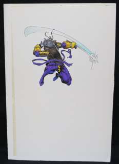 Dave Chlystek - Ninjak Color Art - Valiant