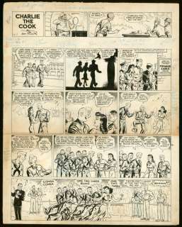 Ham Fisher - Planche originale - Joe Palooka