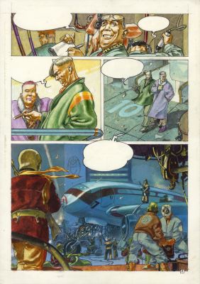 Tanino Liberatore | Planche originale 3 de Ranxerox 3. Amen ! | Galerie Barbier