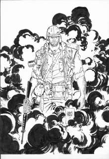 Goran Parlov - Goran parlov punisher the platoon cover issue 02 page cover
