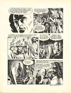 Jean-Claude Gal | Gal, Jean-Claude - Planche originale (p.2) - Le Mirmillon Noir - (1979) | Catawiki