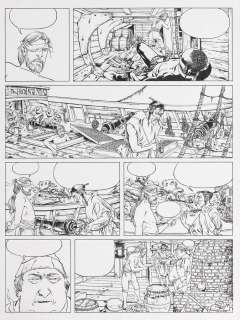 Redondo | La Jeunesse de Barbe-Rouge, planche n°17 Ã  l'… | Millon