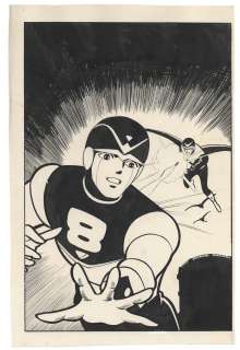 Jiro Kuwata Hand-drawn Manuscript " Eightman/8 Man " door