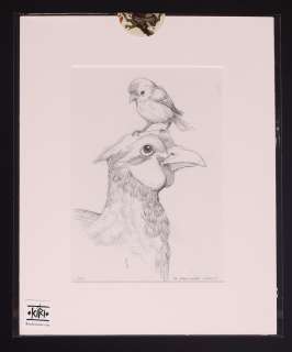 Birds Matted Sketch by Kiri Leonard | mycomicshop.com