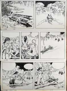 Milo Manara | Manara - Planche originale (p.40) Le déclic T3 - (1994) | Catawiki
