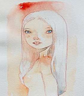 Sandoval, Tony | Tony Sandoval - - Dessin original couleur - Hypnotic Red Girl - (2019) | Catawiki