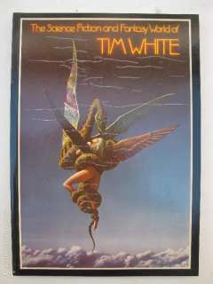 THE SCIENCE FICTION AND FANTASY WORLD OF TIM WHITE - EN INGLÉS - PAPER TIGER BOOKS - AÑO 1992.