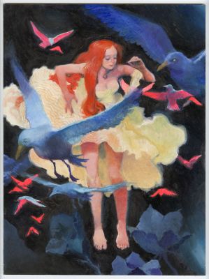 Vince | NYMPHES – Peinture originale 03 | Galerie Barbier