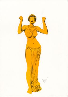 Vince | NYMPHES – Dessin original 97 | Galerie Barbier