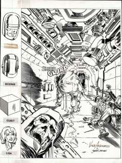 Jerry Ordway Vince Argondezzi - next man #5 cover (1985)