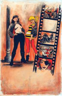 Robert Hack - betty & veronica: vixens issue 1 page variant cover