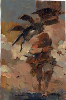 Ashley Wood - Tomorrow king w/tk hunter painting