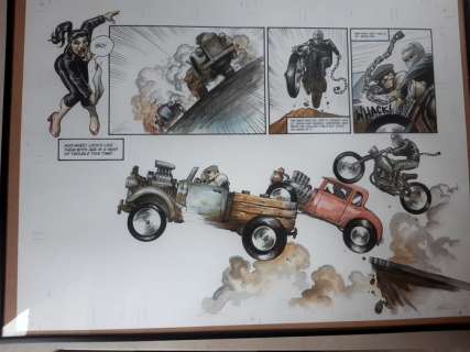 Eric Powell | The Goon 40 - Marvelous original double page - (2012) | Catawiki