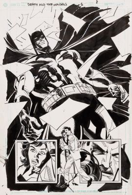 Klaus Janson | Batman: Death and the Maidens, Issue 6 - Page 8, DC Comics Penciler: Klaus Janson - Inker: Klaus Janson, 2004 | Philippe Labaune Gallery