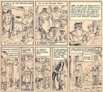 Laudy, Jacques | Laudy, Jacques - De Vier Heemskinderen / La Légende des quatre fils Aymon - original page n°33 + deluxe edition - (1946/2022) | Catawiki