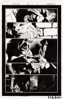 Mike Perkins - iron fist #75 p. 07 - sabretooth vs constrictor!