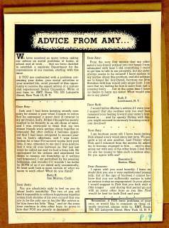 ADVICE FROM AMY, a MOON, a GIRL â€¦ ROMANCE #9, Text Story, SP (1950) | Russ Cochran