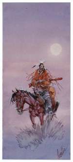 SERGIO TISSELLI  -  Indiano a cavallo | Little Nemo