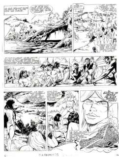 Paolo Ongaro | Rahan - Les femmes "oublièes" - Page volante - (1979/1979) | Catawiki