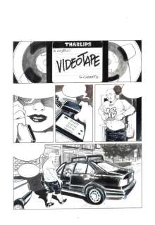 Giovanna Casotto | Selen - Giovanna Casotto - Tavola Originale Erotica tratta da Selen "Les desirs de Venus" - Page volante - Exemplaire unique - (1995) | Catawiki