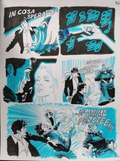 Bruno Brindisi | Bruno Brindisi Dylan Dog - tavola originale "Casca il mondo" pag. 36 - (2019) | Catawiki