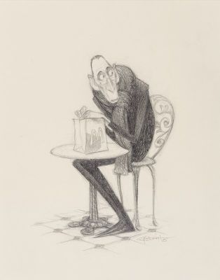 Carter Goodrich | Embarrassed Customer, 2025 | Philippe Labaune Gallery