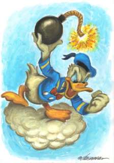 Joan Vizcarra | Angry Donald! - Original Painting - Joan Vizcarra - Acrylic Art - Original Artwork | Catawiki