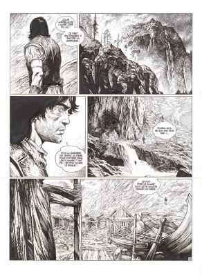 Christophe Bec | Thorgal, 2025 - La déesse d’ambre | Huberty Breyne Gallery