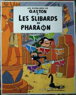 Di Matteo, Leonardo | Di Matteo, Leonardo - Dessin original couleur - Hommage Ã  Franquin et Hergé | Catawiki