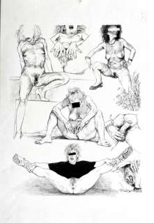 Riccardo Mannelli | Riccardo Mannelli - Illustrazione originale - Page volante | Catawiki