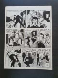 Forton, Gérald | Forton, Gérald - Planche originale - Bob Morane T14 - Le Club des longs couteaux - (1996) | Catawiki