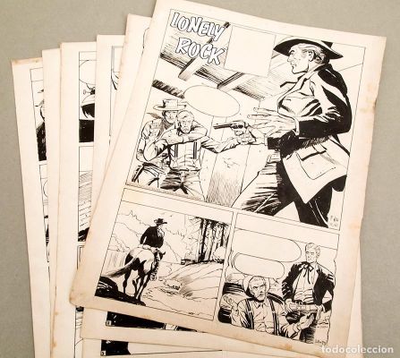 FRANCISCO JOU - LONELY ROCK - CUADERNILLO ORIGINAL - SELECCIONES ILUSTRADAS - 1962 | todocoleccion (Buy It Now)