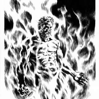 Ron Salas | 9 x 12 – Death of Heracles | Ron Salas