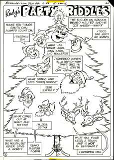 Grossman - RUDY’S PARTY RIDDLES, (DC, 1977) | Russ Cochran