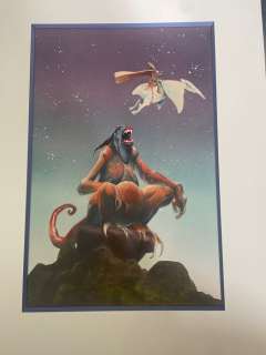 Pascal Somon | Somon, Pascal - Dessin original d’après la première couverture de Métal Hurlant dessinée par Moebius - (2000) | Catawiki