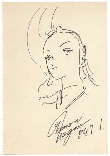 Mamoru Nagano Hand-Drawn Illustration "Heavy Metal L-Gaim" | Mandarake (Big Web)