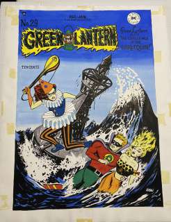 Irwin Hasen - irwin hasen green lantern 29 redo huge