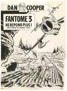 Albert Weinberg (1922-2011) - Dan Cooper - Fantôme 3 ne répond plus !