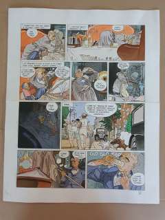 Durand, Michel | Durand, Michel - Planche originale - Cliff Burton T8 - Toutes folles de lui - (1996) | Catawiki