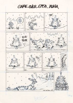Midam | Game Over, 2026 - The Snow Must Go On, Tome 25 | Huberty Breyne Gallery