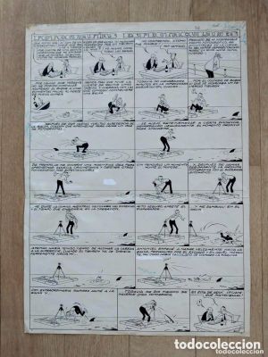 JOSEP COLL - Dibujo original 53x38cm