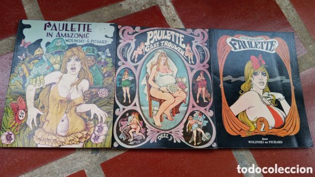 ​MEGA LOTE CÓMIC CULTO: 3X PAULETTE (WOLINSKI/PICHARD) + 2X LORNA #1 (AZPIRI) - EDIC. INTERNACIONAL | todocoleccion (Buy It Now)