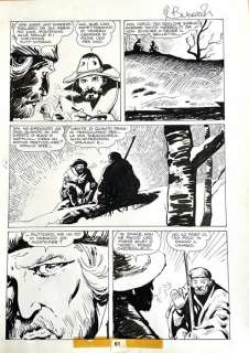 Ivo Milazzo | Ken Parker n. 1 - Ivo Milazzo - Tavola originale - Page volante - Exemplaire unique - (1977) | Catawiki